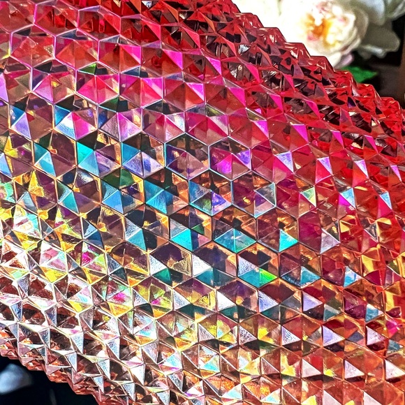 Starbucks Inspired 24oz Coral Bling Studded Tumbler - Picture 4 of 11